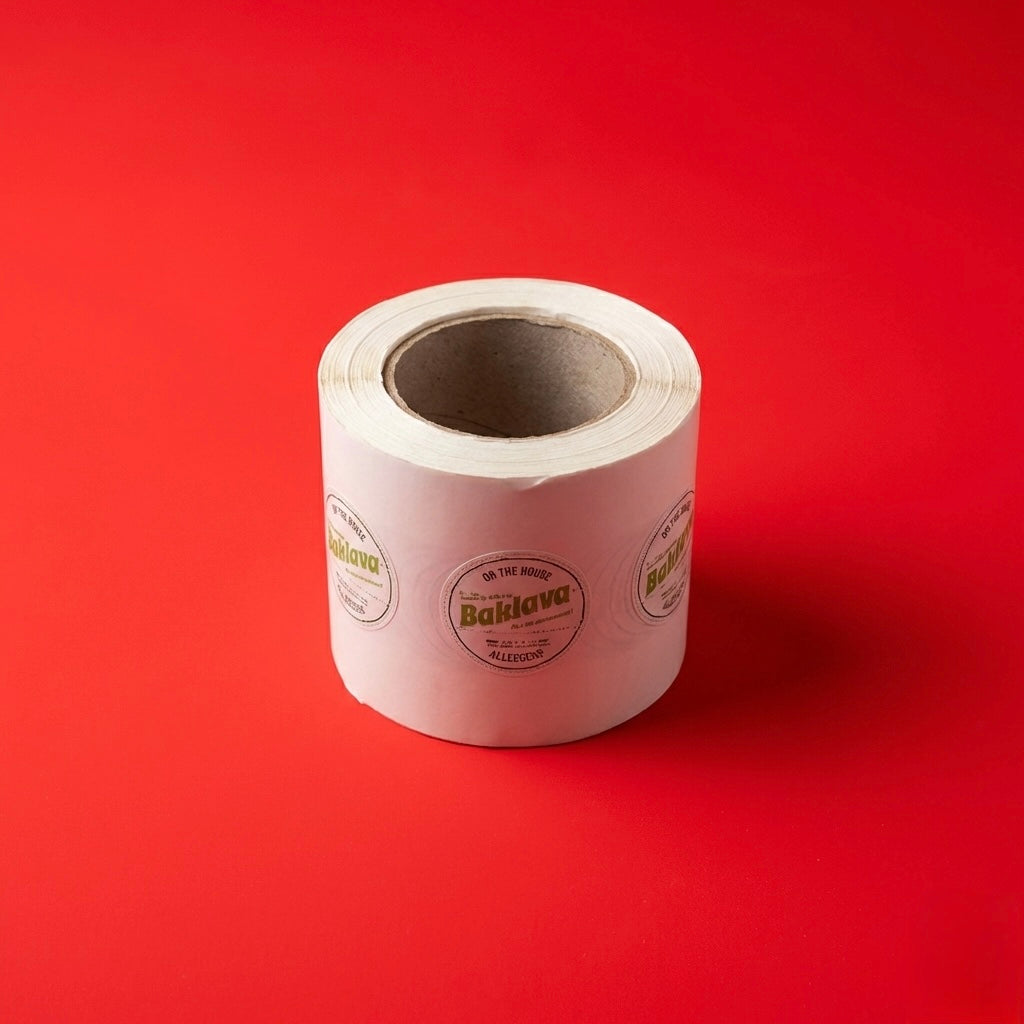 Sultan Baklava Circle Stickers