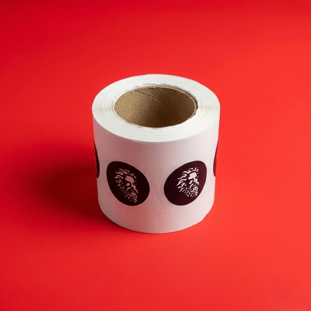 Sultan Logo Circle Stickers