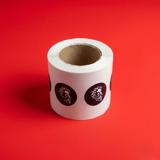 Sultan Logo Circle Stickers